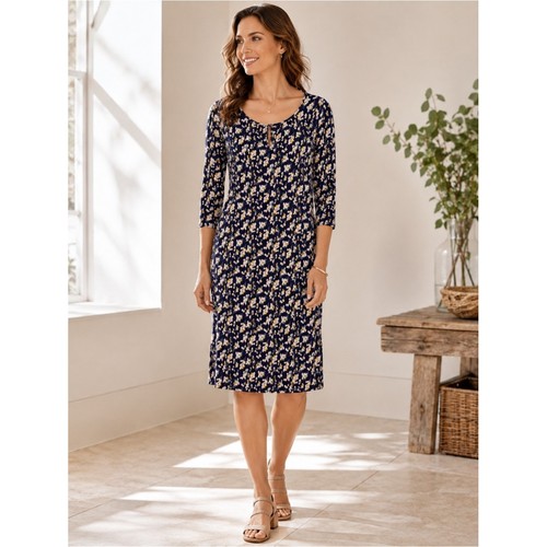Boden portobello floral midi - portobello,