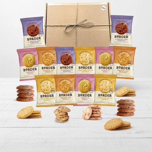 Luxury british border - border, biscuits