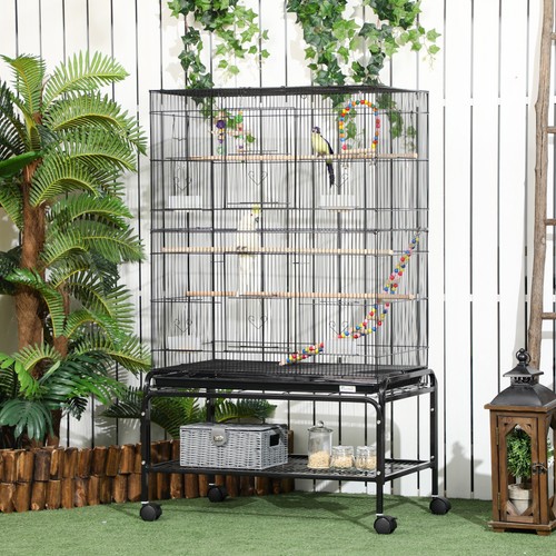 Pawhut bird cage - bird, stand