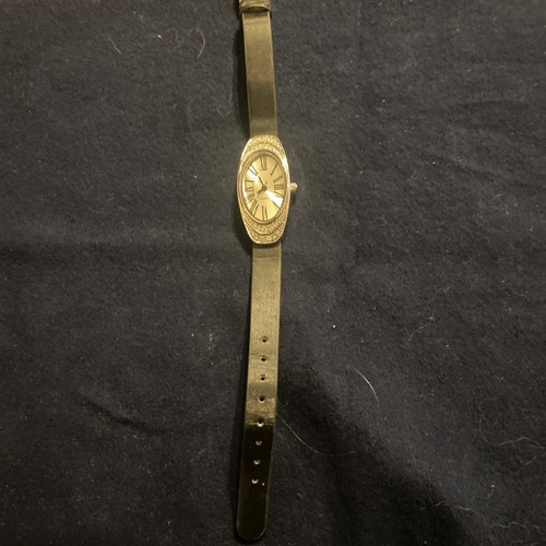 Avon silvertone watch with - watch,
