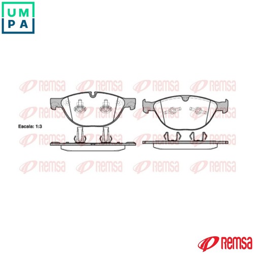 Brake pad set disc - pad,