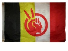 AMERICAN INDIAN MOVEMENT FLAG