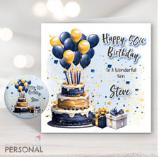 Personalised Birthday Card for