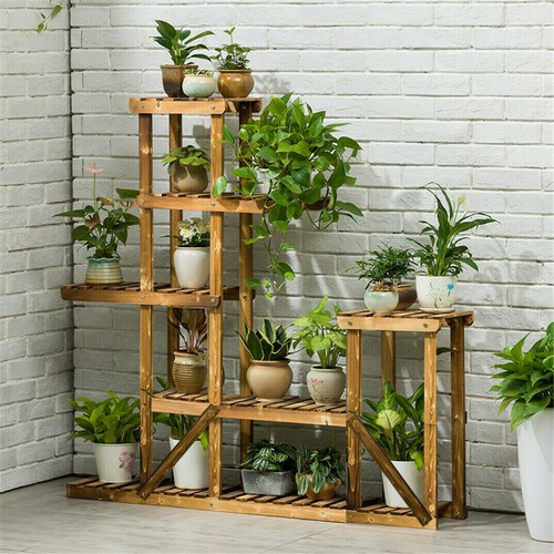 Wood flower display plant - wood,