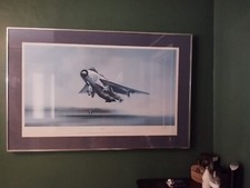 5 Pilot signed Lightning Jet fighter aviation Wattisham, Gerald Coulson 