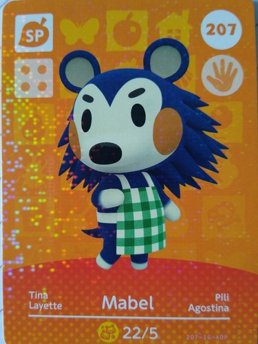 Mabel animal crossing amiibo - animal,
