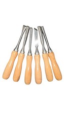 Wood Chisel Set 6pcs Beech