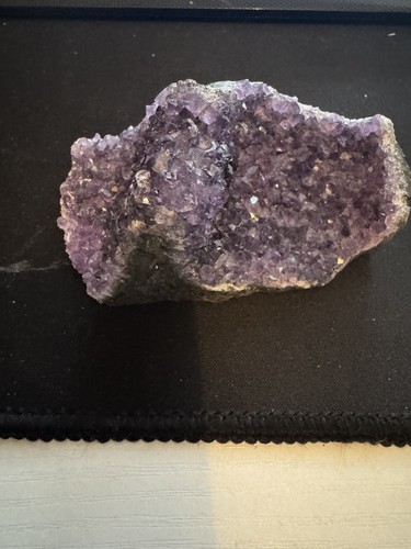 Raw amethyst cluster specimen - raw,