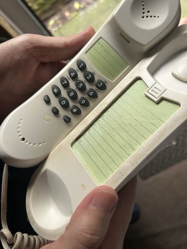 Landline telephone - landline,