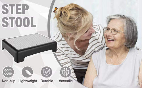 Mobility step stool non - stool,, non-slip
