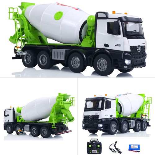 Metal mixer truck rtr - 1/14,