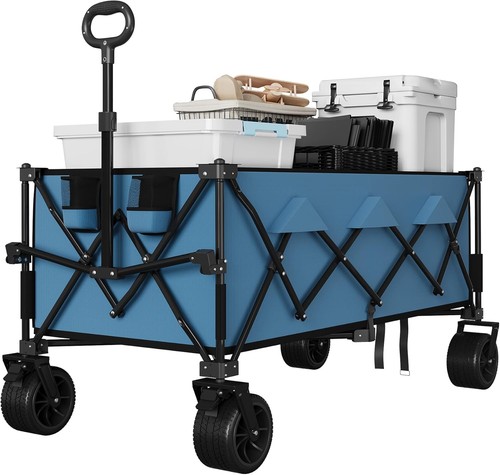 Collapsible folding wagon cart - collapsible,