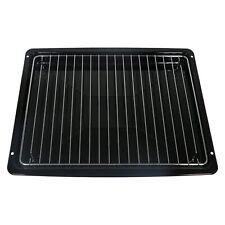 LOGIK Oven Drip Pan Baking Tray 462 x 372 mm LBFANB16 LBFANX16 LBIDOX16 + Rack