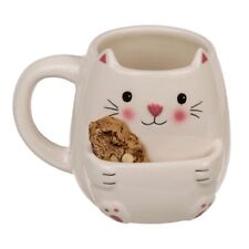 Dolomite Cat Mug with Cookie