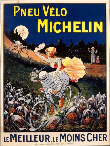 Michelin retro metal - retro,