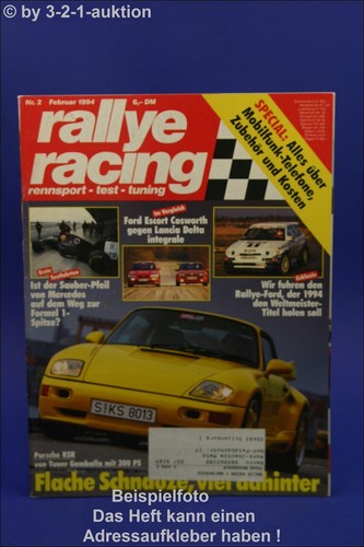 Rally racing porsche rsr - porsche,