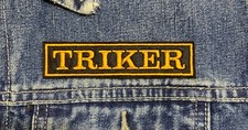 TRIKER BIKER EMBROIDERED FELT
