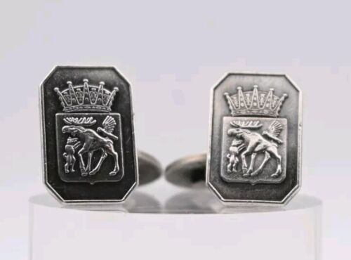 Antique willin cufflinks - antique,