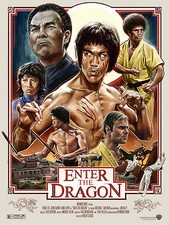 ENTER THE DRAGON BRUCE LEE POSTER 1 (SIZES-A5-A4-A3-A2-A1) + SURPRISE A3 POSTER