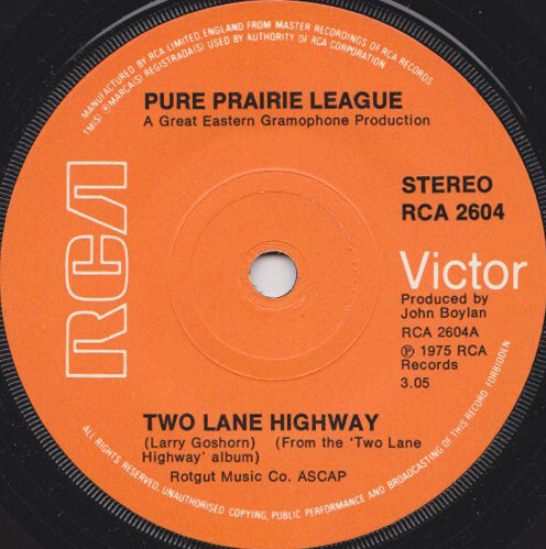 Pure prairie league - pure, lane
