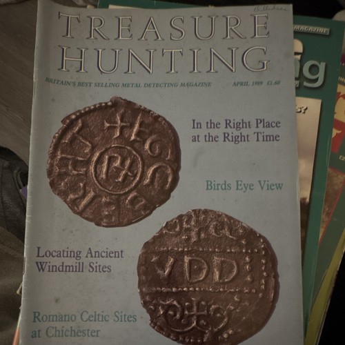 Treasure hunting magazine - treasure,