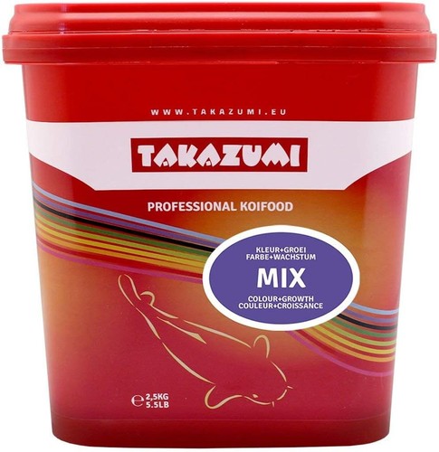 Takazumi mix 5kg koi pond - 2.5kg,