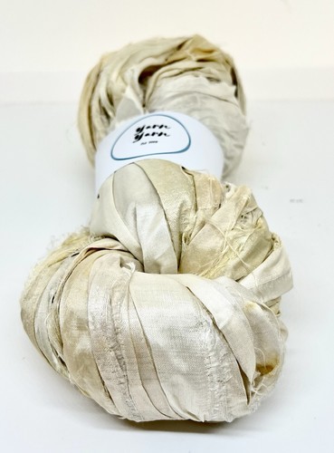 Sari silk ribbon weave knit - ribbon,,