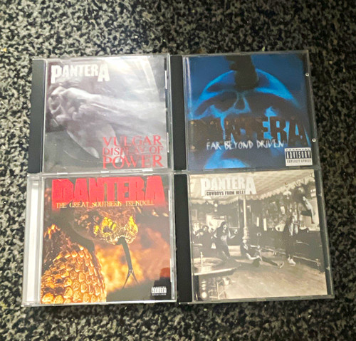Pantera albums collection - albums,