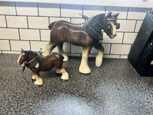 Melba ware shire horse and - ware,