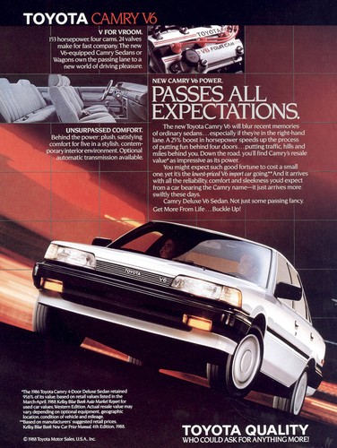 1988 toyota camry passes - camry,