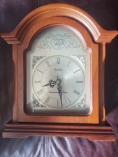 Vintage Acctim 'Tempus Fugit'  Westminster Chime Mantel Clock with  Instructions