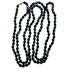 Art Deco Style French Jet Hand