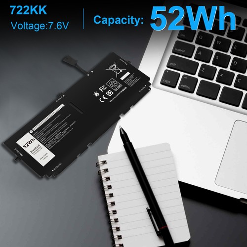 722kk battery for dell - 722kk,