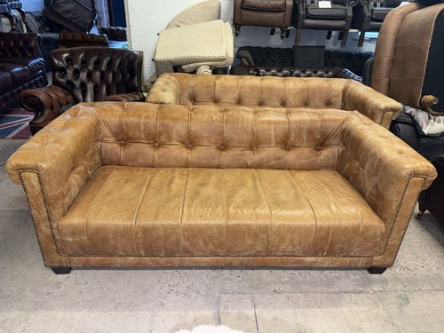 Chesterfield style tan - chesterfield,