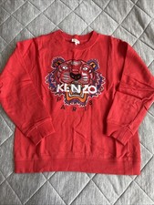 Kenzo Jumper 12Y Boys Red Crew