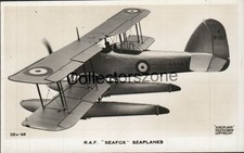 RAF Seafox Seaplane Real Photo
