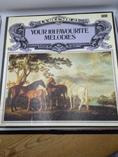 Readers Digest Your 101 Favourite Melodies Volume 2 Vinyl Box Set 8 Records NM