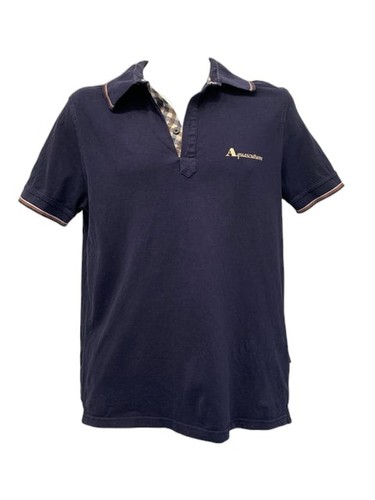 Aquascutum navy polo shirt - navy,