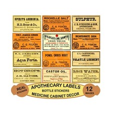 Apothecary Specimen Label