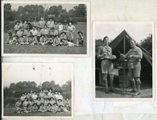 Boy Scouts : 3 x 1951 Gilwell