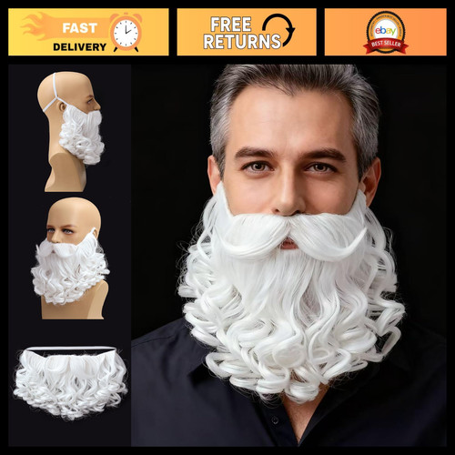 Men costume beard mustache - men's,