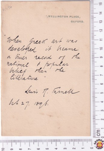 Lewis richard farnell 1896 - lewis,