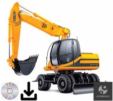 JCB JS130W JS145W JS160W JS175W. T3 Excavator Service Repair Workshop Manual