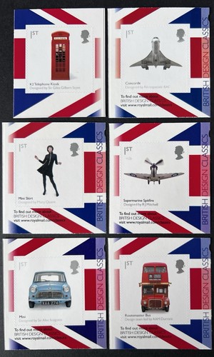 Mnh british design classics - mnh,