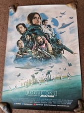 Star Wars Rogue One Spanish One Sheet Poster. Original. Double Sided