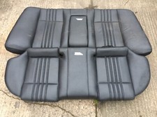 2008 ALFA ROMEO 159 LUSSO SALOON REAR INTERIOR SEATS IN BLACK LEATHER