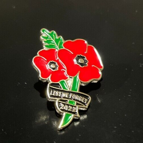 Remembrance pin badge - remembrance,