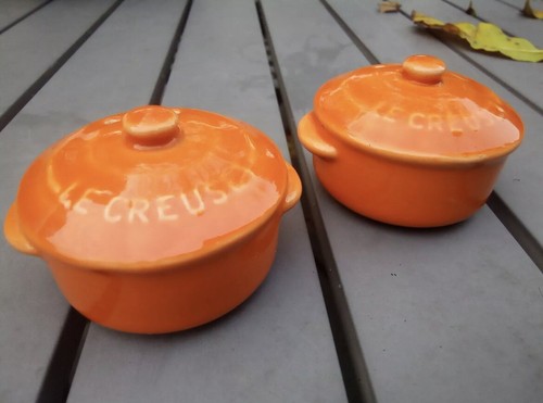 Vintage creuset salt - vintage, &