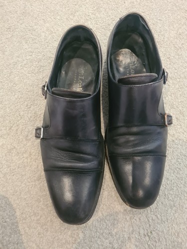 Mens loake black leather - loake, shoes