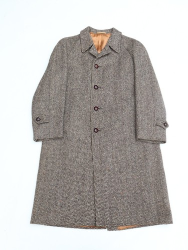 Vintage crombie tweed overcoat - vintage,